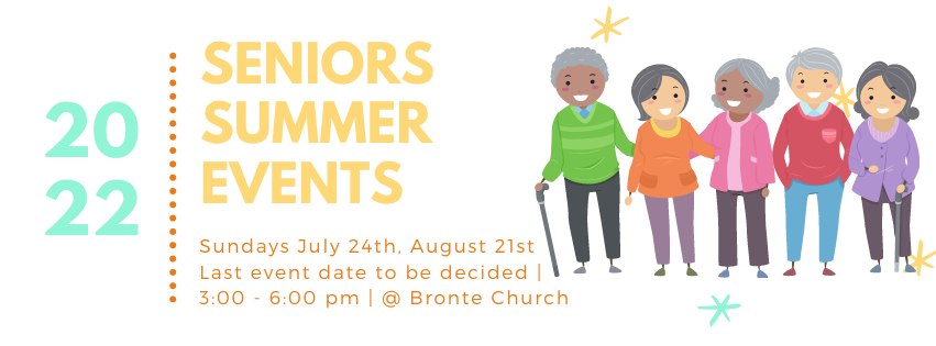 Seniors summer events